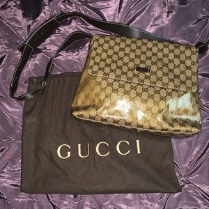 Gucci Crystal Large Messenger Bag